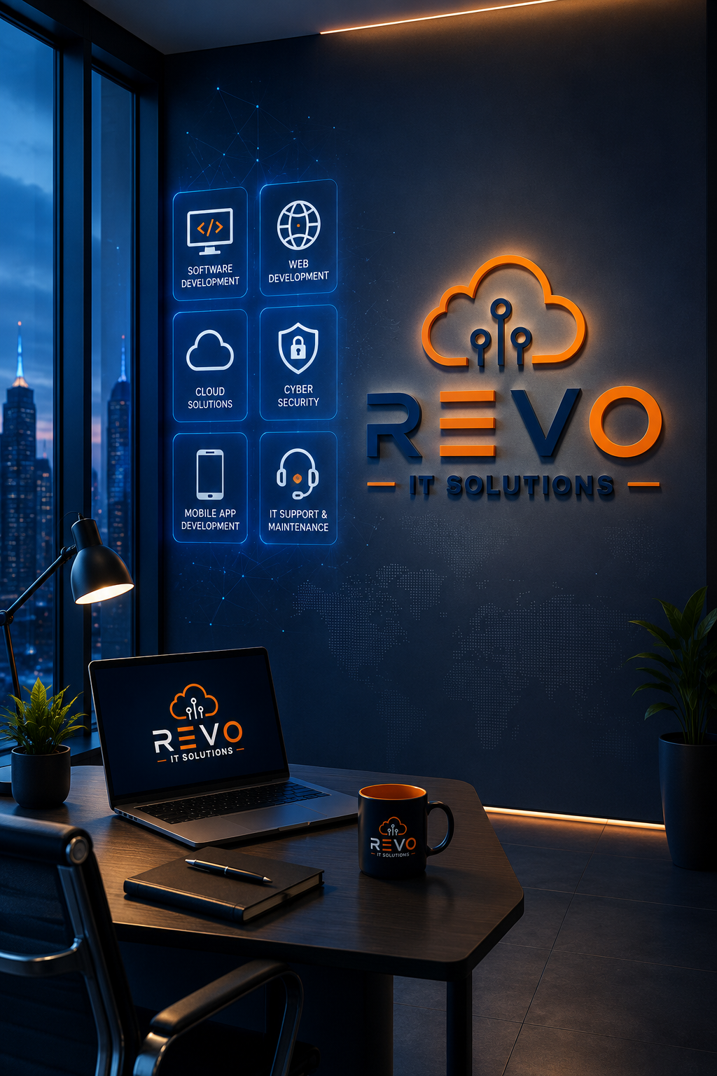 Revo IT Solutions office workspace